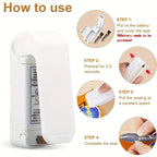 1 vnt. mini vakuuminis maisto sandarinimo aparatas su skaitmeniniu valdymu