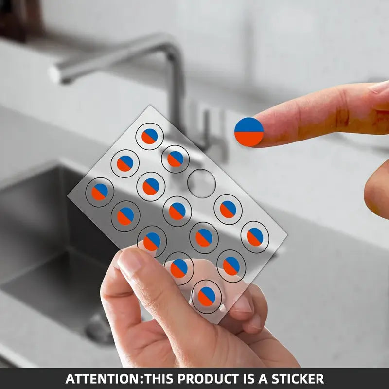 Karšto ir šalto vandens etiketės