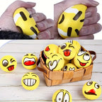 Atsitiktinio veido spaudimo kamuoliukai - 1 vnt.