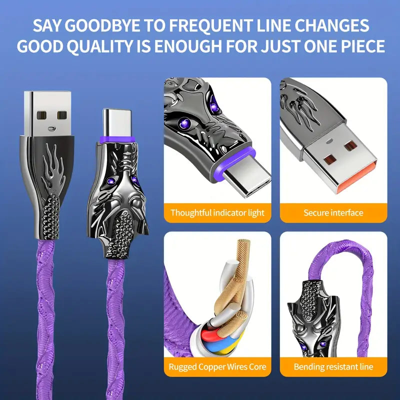 LED čiaupas su USB Type-C jungtimi