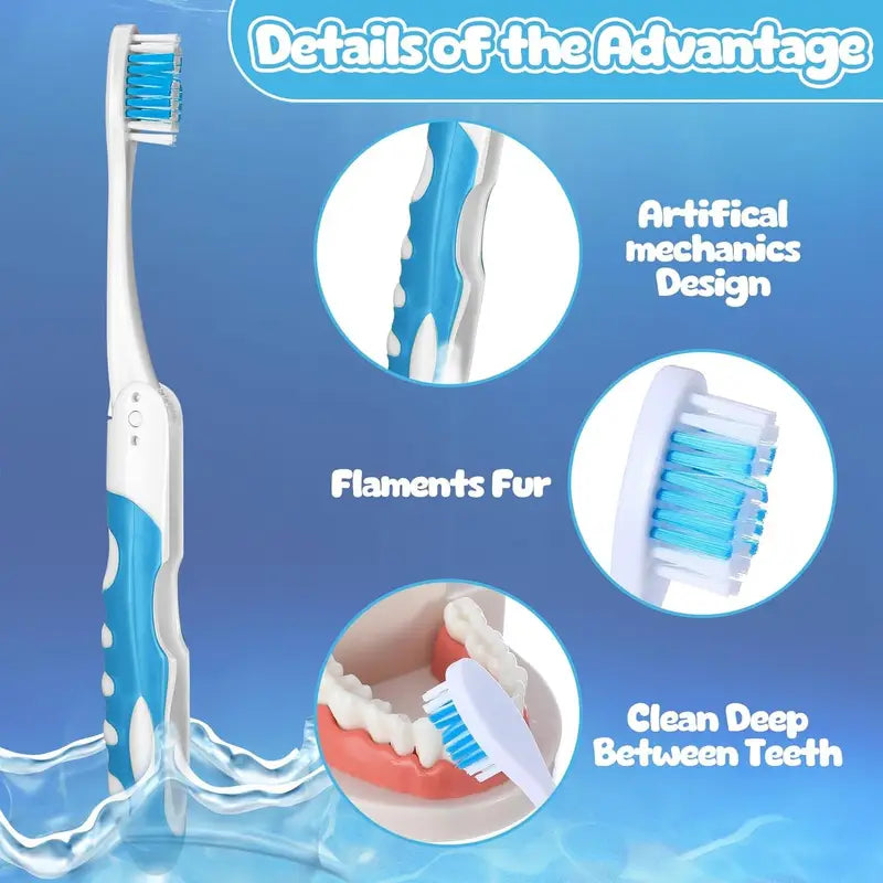 Kelioninis dantų šepetėlis