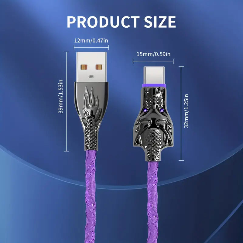 LED čiaupas su USB Type-C jungtimi