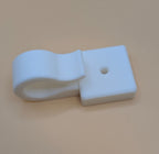 Prie sienos tvirtinamas spaustuvinis kabliukas – saugus ir praktiškas