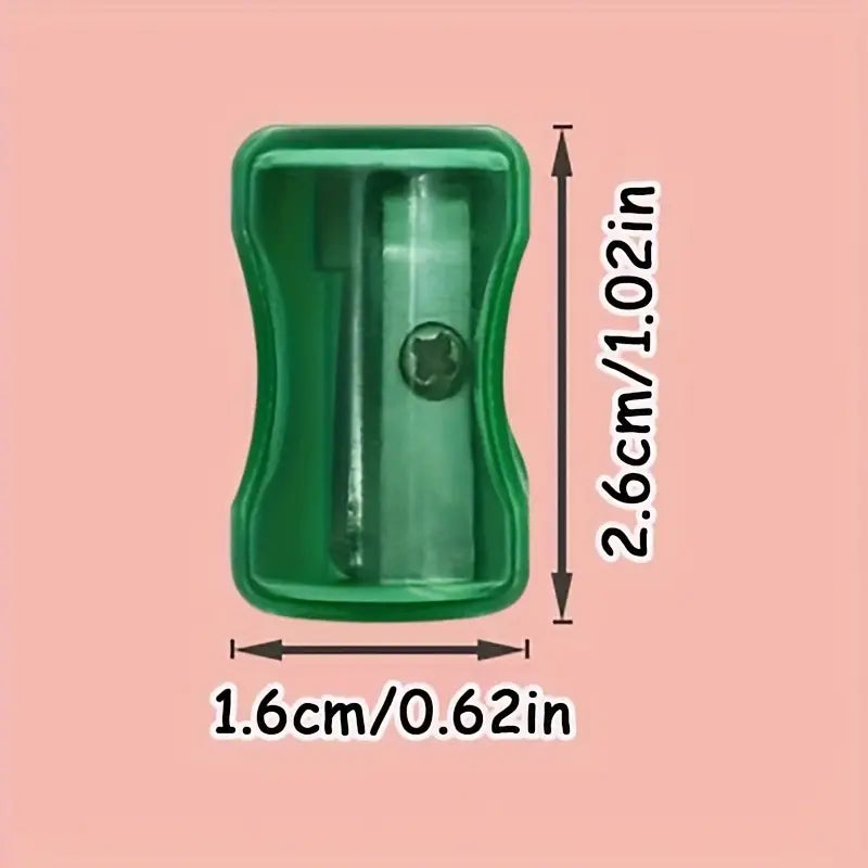 Spalvingi pieštukų drožtukai