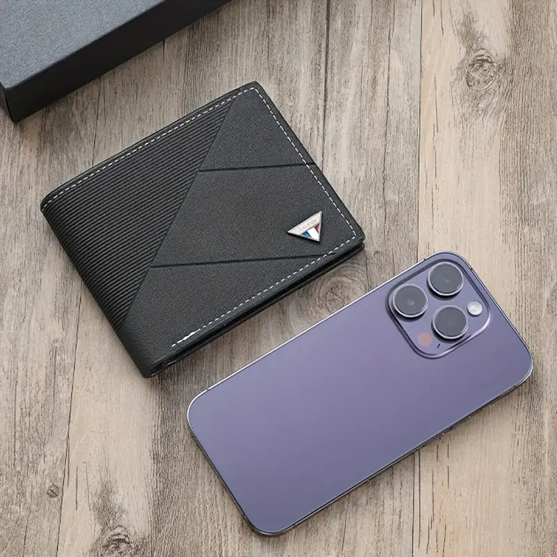 Vyriška piniginė, trumpas vizitinių kortelių laikiklis