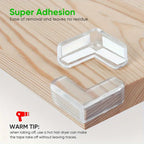 PVC skaidrus kampinis apsauginis profilis nuo susidūrimų