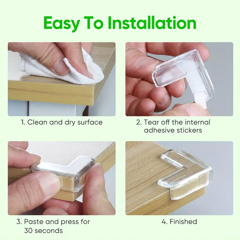 PVC skaidrus kampinis apsauginis profilis nuo susidūrimų