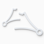 Maišelių spaustukai x 2