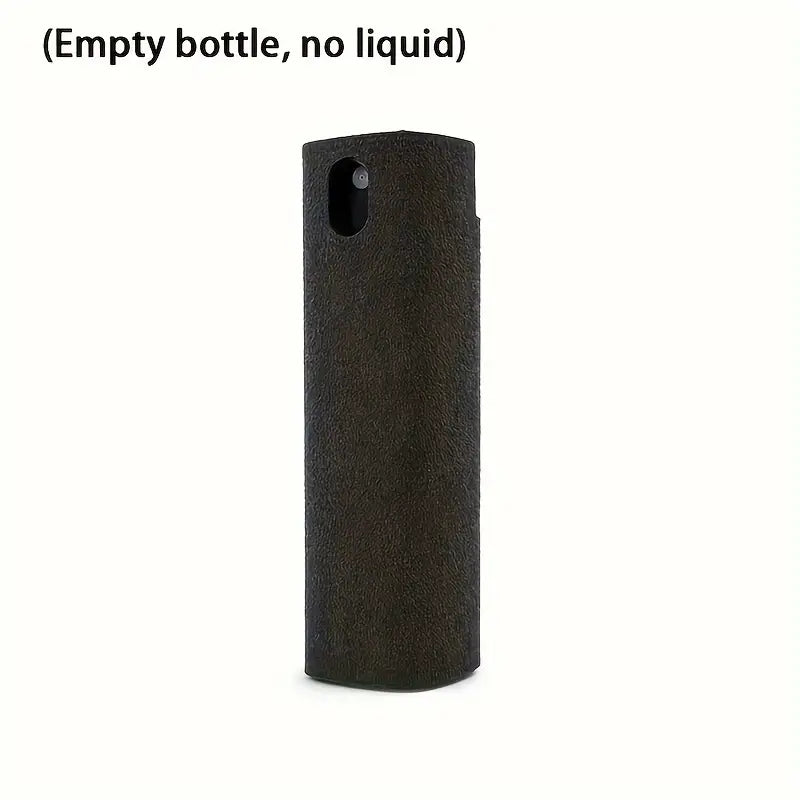 2-in-1 itin smulkių pluoštų purškimo buteliukas mobiliesiems telefonams, kompiuteriams, akiniams