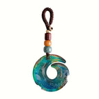 1 vnt. temperatūrai jautrus spalvą keičiantis raktų pakabukas, talismanas.