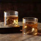 Stilingas, kūrybiškas japoniškas puodelis „Paslėptas kalnas“, 300 ml – 1 vnt.