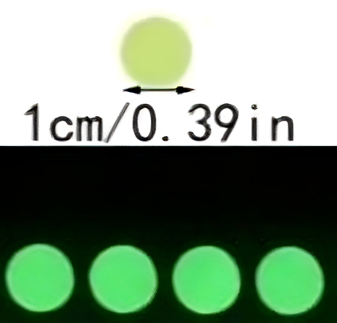 Šviečiantys tamsoje sienų lipdukai - 4 vnt.