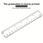 Skaidri ABS plastikinė liniuotė